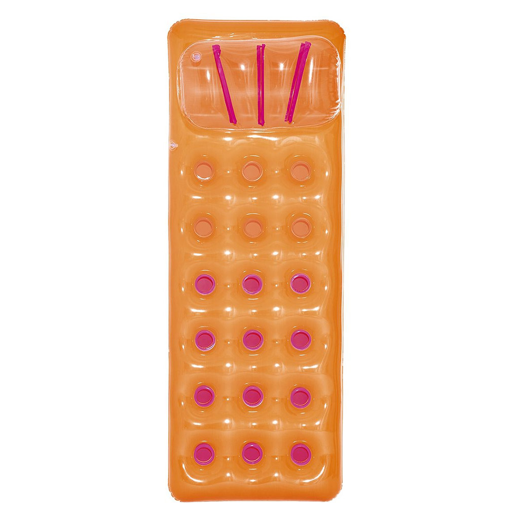 Bestway deluxe cup inflatable float 188x71 cm Orange