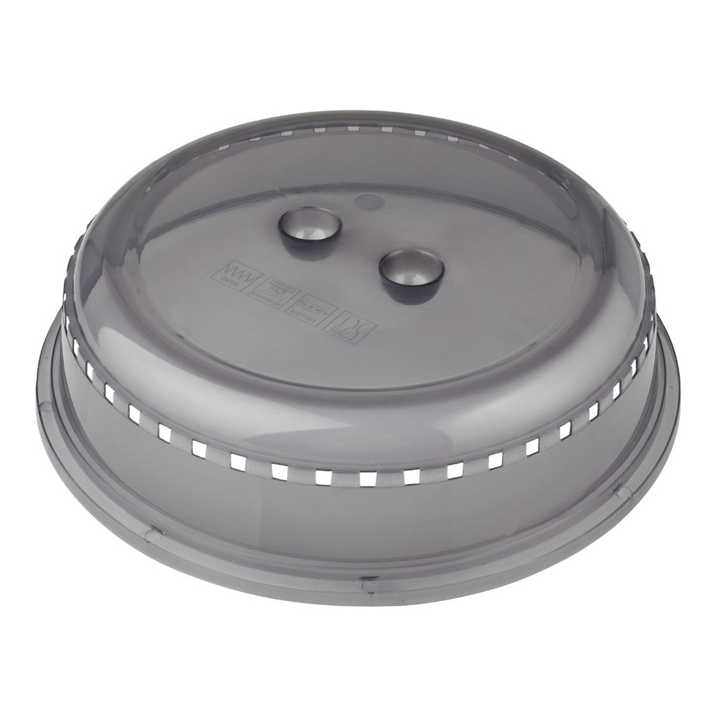 Microwave oven cover plastic Lamart Grey 26 cm LT7016