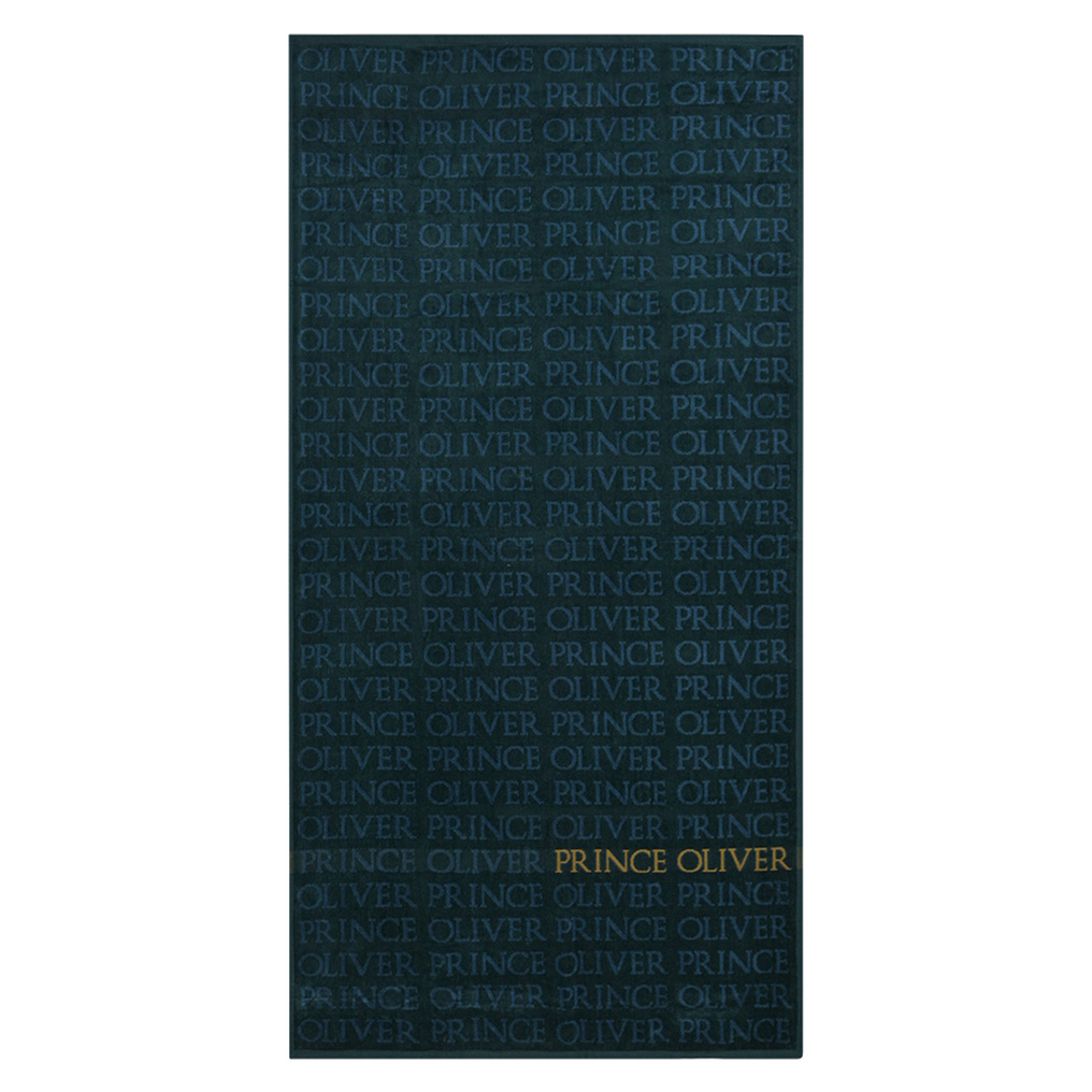Beach towel Prince Oliver green/blue 100% Cotton 180x90 cm