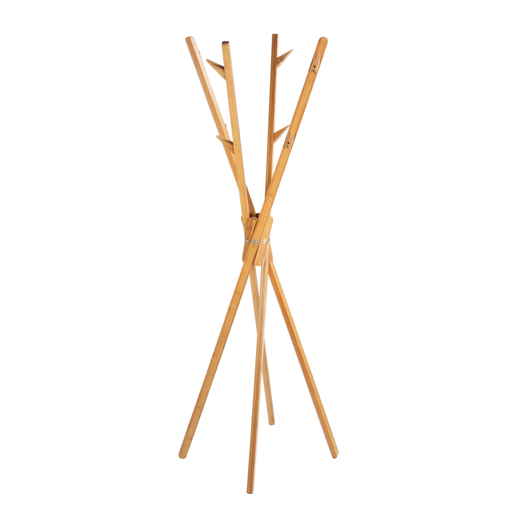 Coat rack Mikado brown bamboo 66,5x170 cm 4900004100