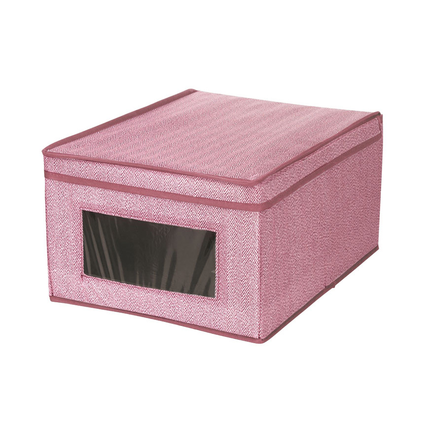 Storage box pink 40x30x20 cm