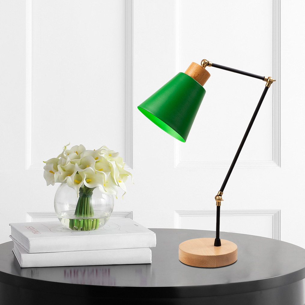 Metal Table Lamp Manavgat-N-594 Green D: 14 cm E27 100 W