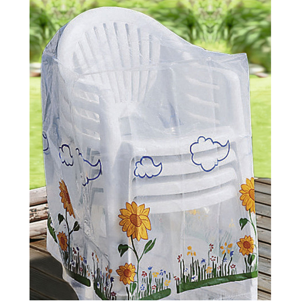 Waterproof protective cover for garden chairs 68x68x92 cm