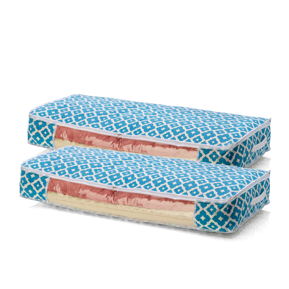 Storage cases for blankets 100x45x15 cm 2 pcs