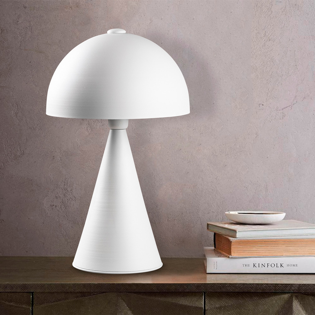 Metal Table Lamp Dodo-5052 White 30x30 cm E27 40 W