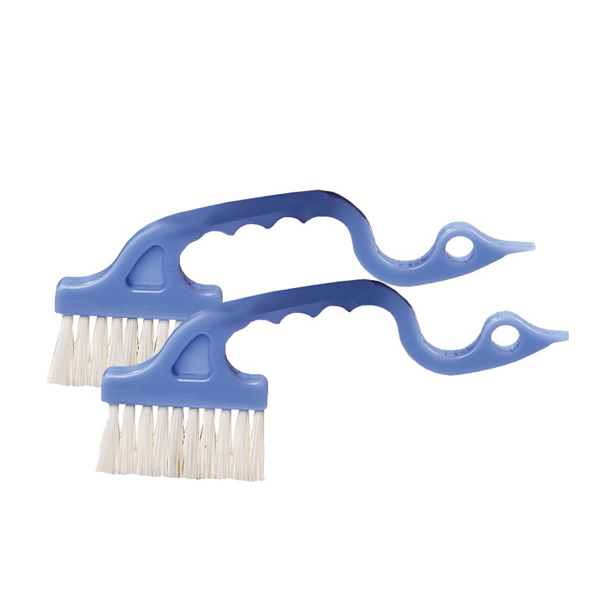 Window track plastic cleaning brush 2 pcs 20x1,4x9 cm