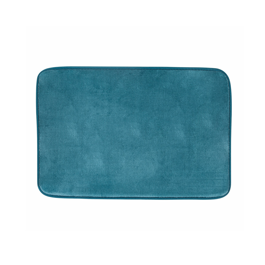 Memory foam bath mat petrol Galileo 45x75 cm 5905440