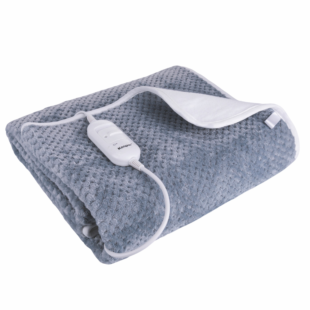 Μονή ηλεκτρική κουβέρτα Kooper γκρι 160x80 εκ. 60W 5905927
