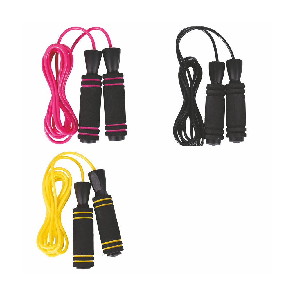 Fitness rope FitLover with sponge handles 2,75 m 5906948