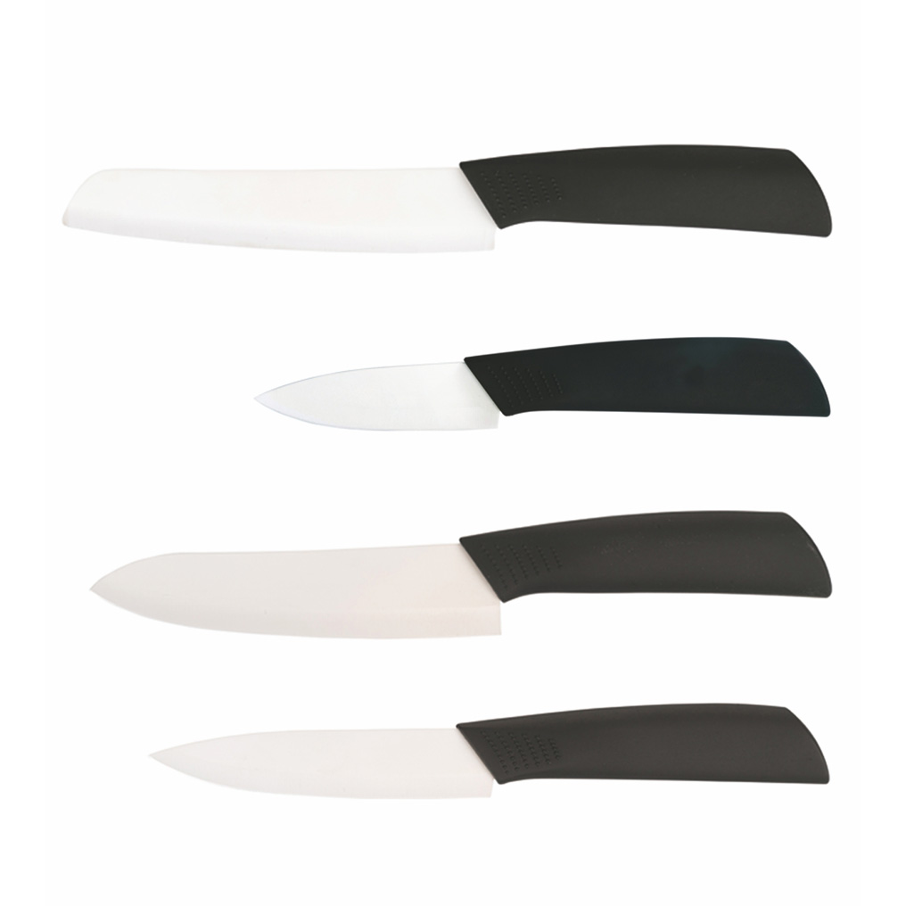 Κεραμικά μαχαίρια με μαύρες λαβές SiChef 4 τεμ. 5907644