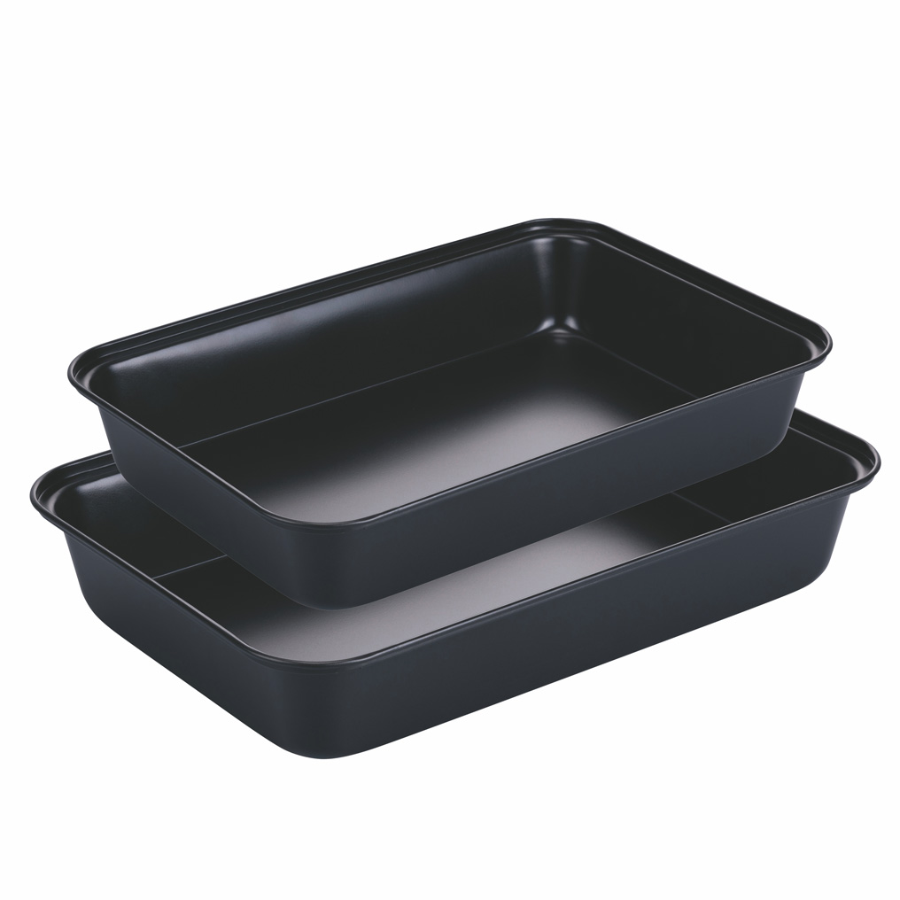 Set of 2 steel baking trays 5910660