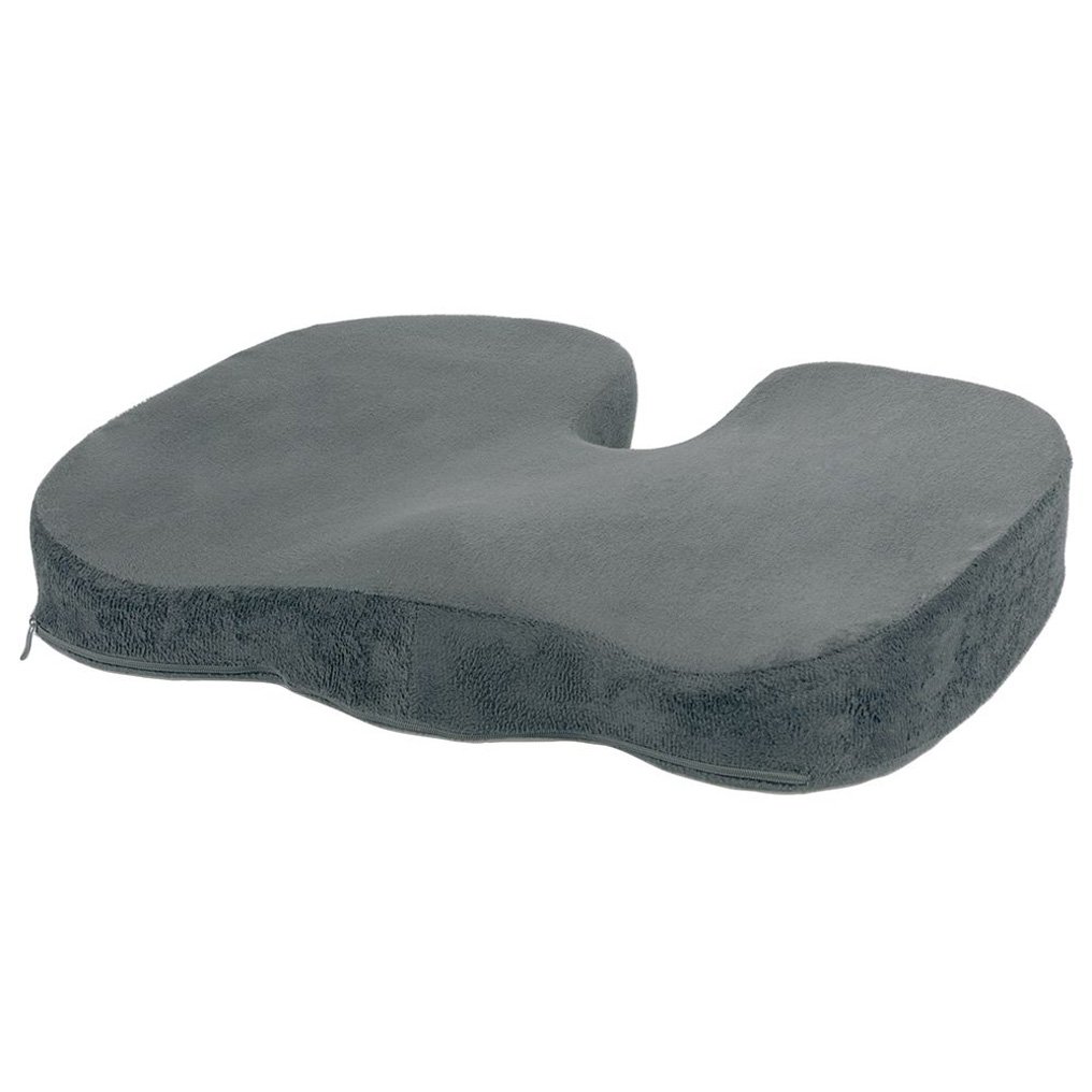Memory foam seat cushion grey Galileo 45x35x7 cm