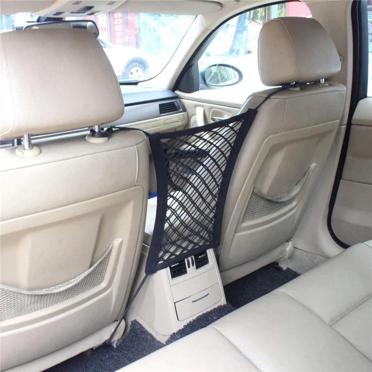 Car organizer / divider net black Galileo 25x28 cm