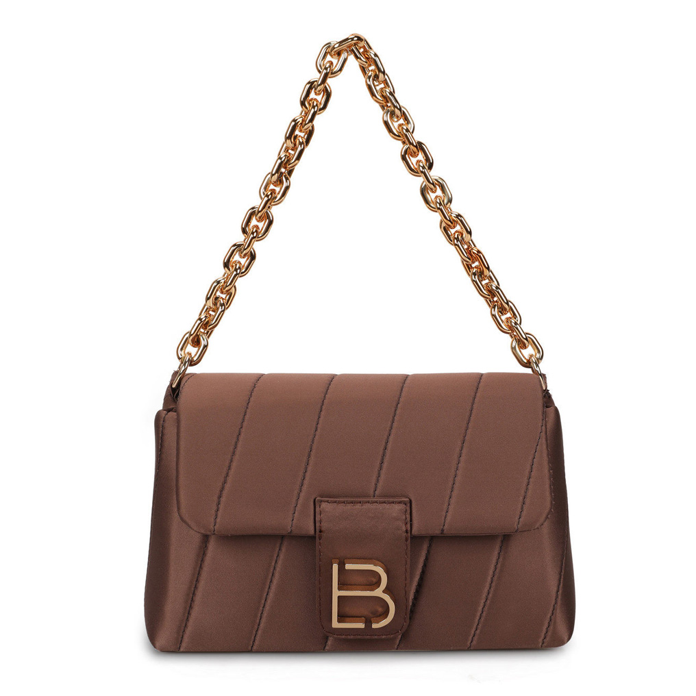 Handbag Lucky Bees 314 - Brown Polyvinyl leather 26x9x17 cm 671LKB1387