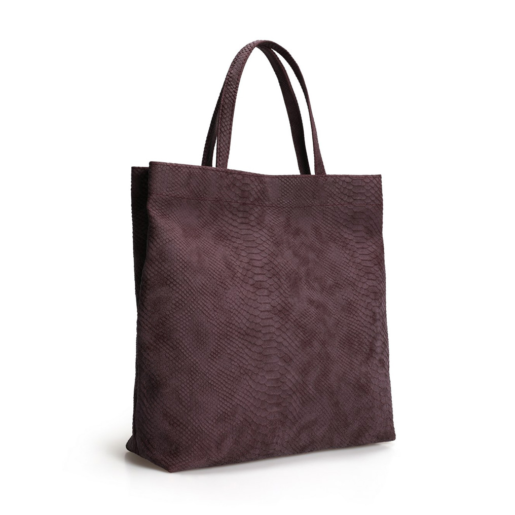 Shopper bag Lucky Bees 1279 - Lilac Polyvinyl leather 35x10x34 cm 671LKB1658