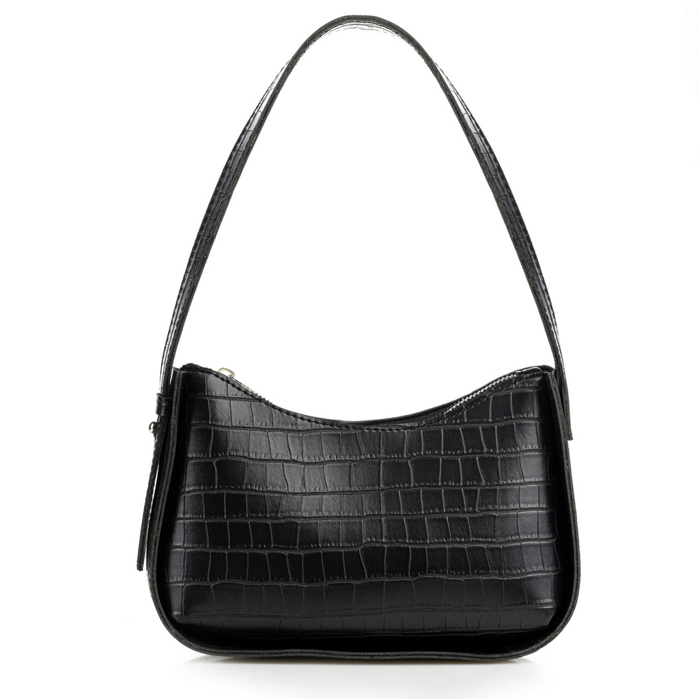 Shoulder bag Lucky Bees 1288 - Black Polyvinyl leather 23x7x15 cm 671LKB1855