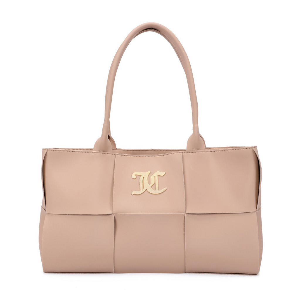 Juicy Couture Handbag 105-Camel 100% Polyvinyl Leather 12x40x25 cm