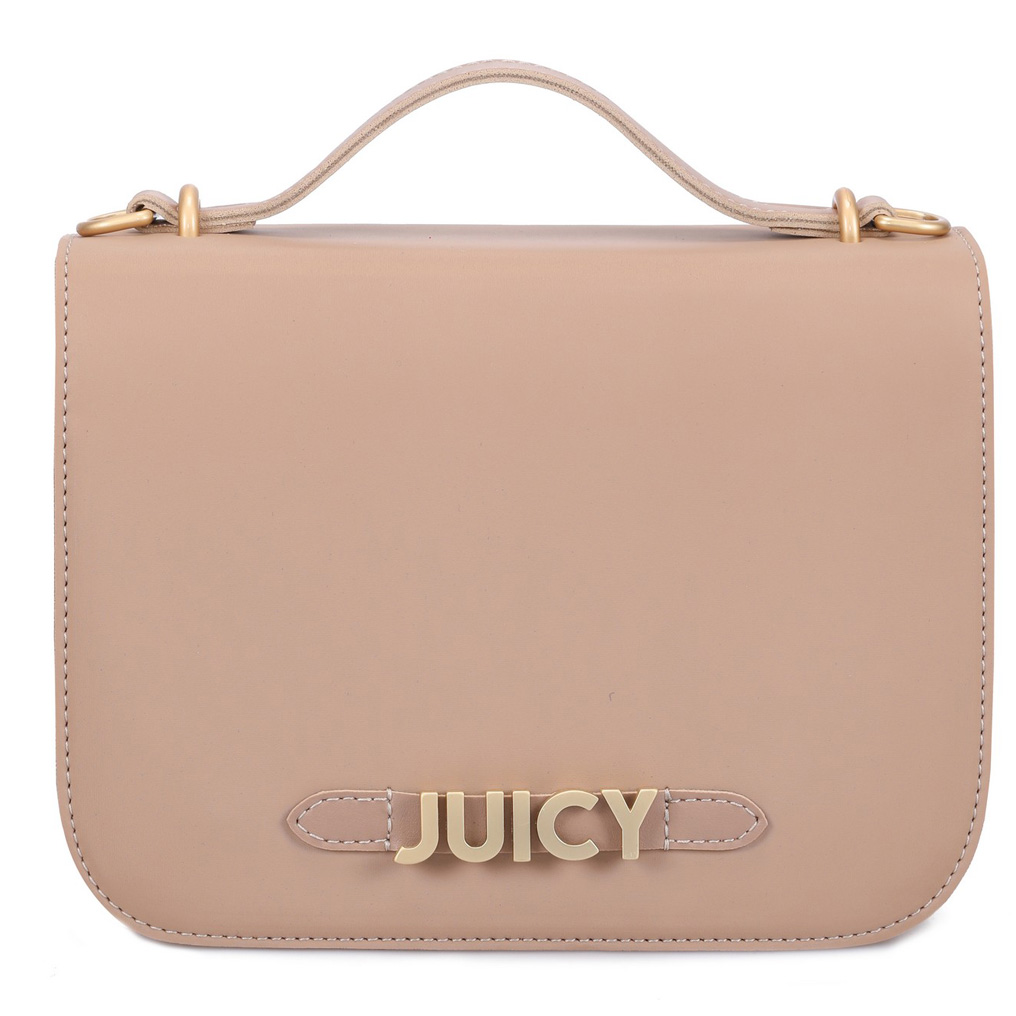Juicy Couture Γυναικεία τσάντα 226-Camel 100% Δερματίνη 13x30x17 εκ. 673JCT1201