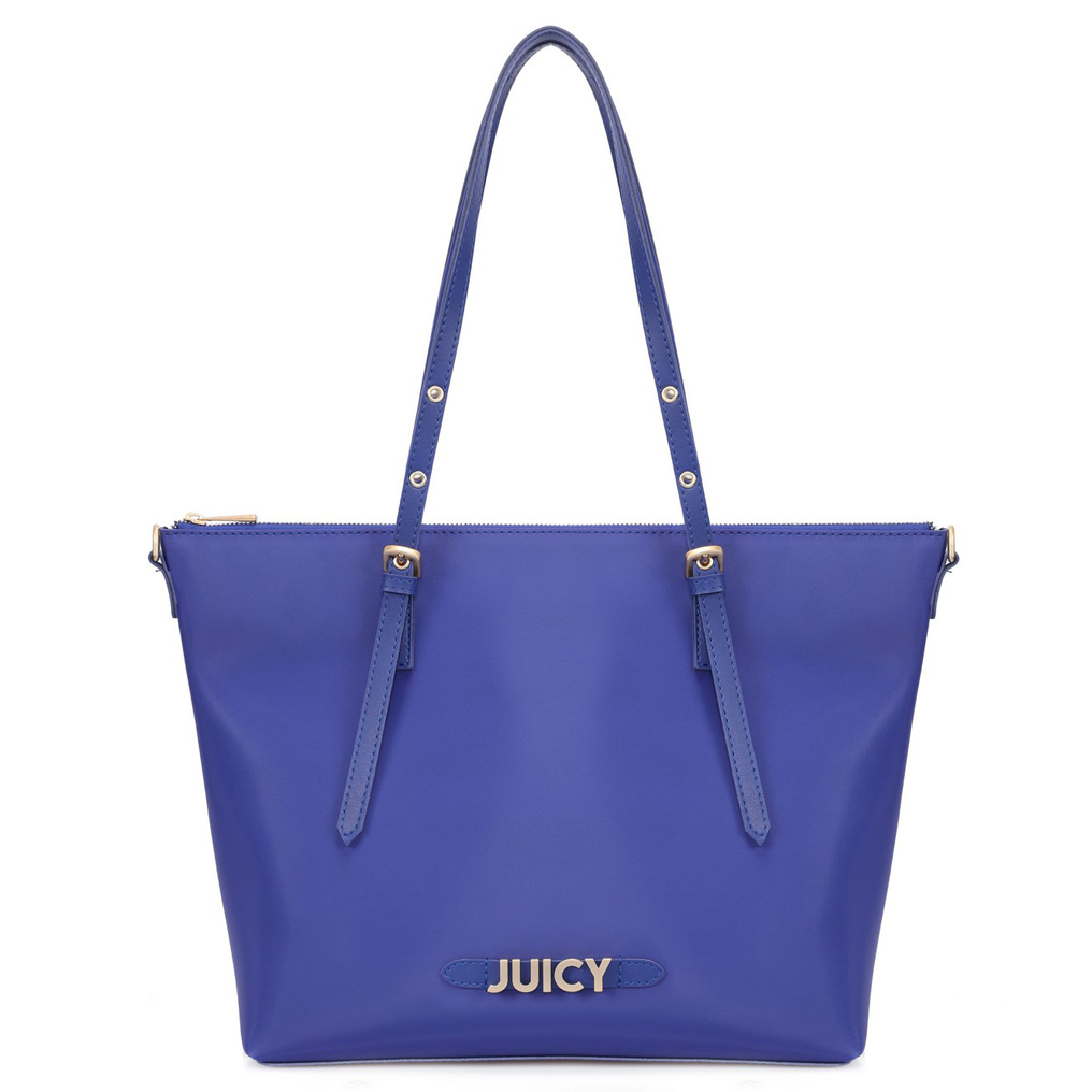 Juicy Couture Γυναικεία τσάντα shopper 349-Sax Blue 100% Δερματίνη 25x45x30 εκ. 673JCT1243