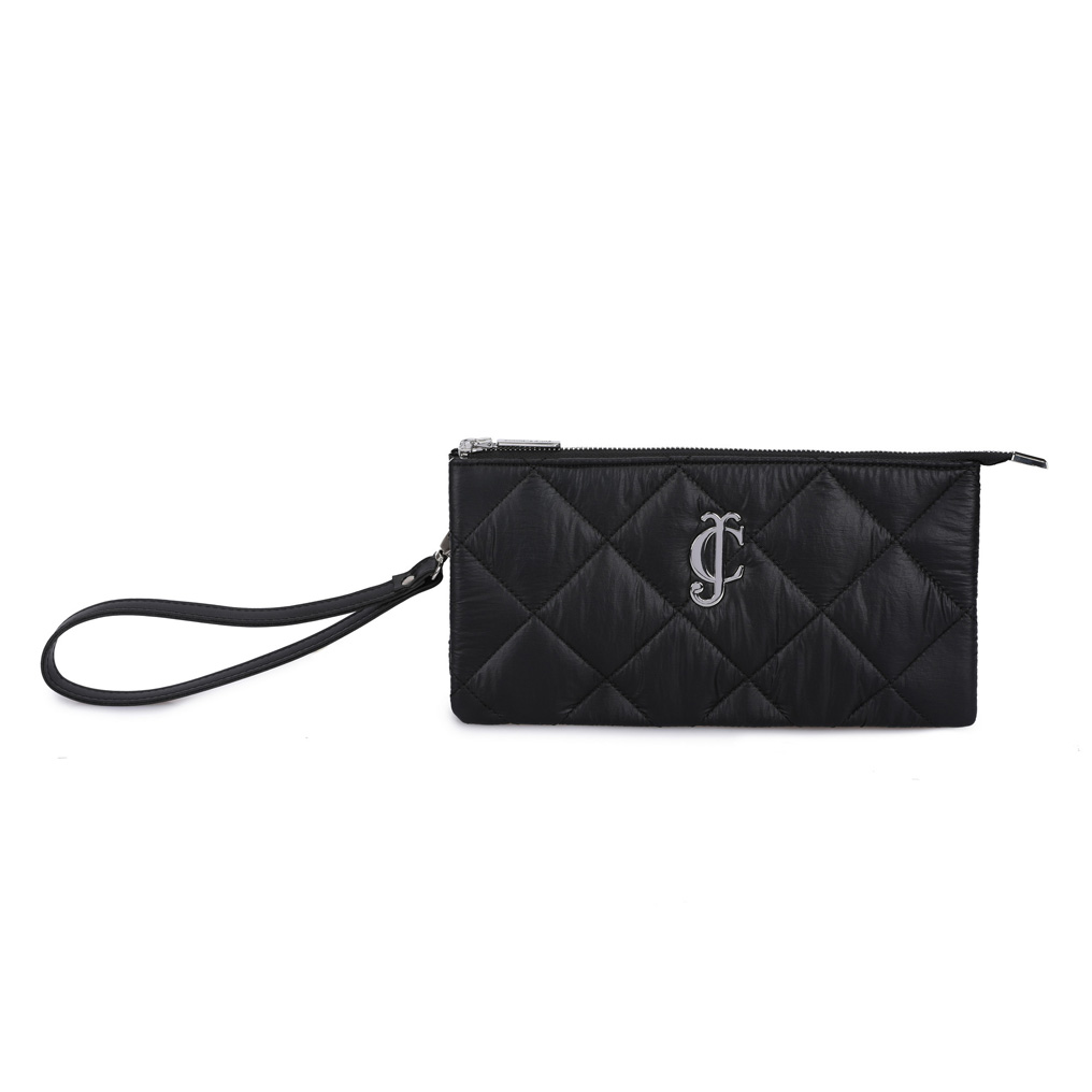 Juicy Couture Γυναικείο τσαντάκι καρπού 391-Black 100% Δερματίνη 5x27x14 εκ. 673JCT1352