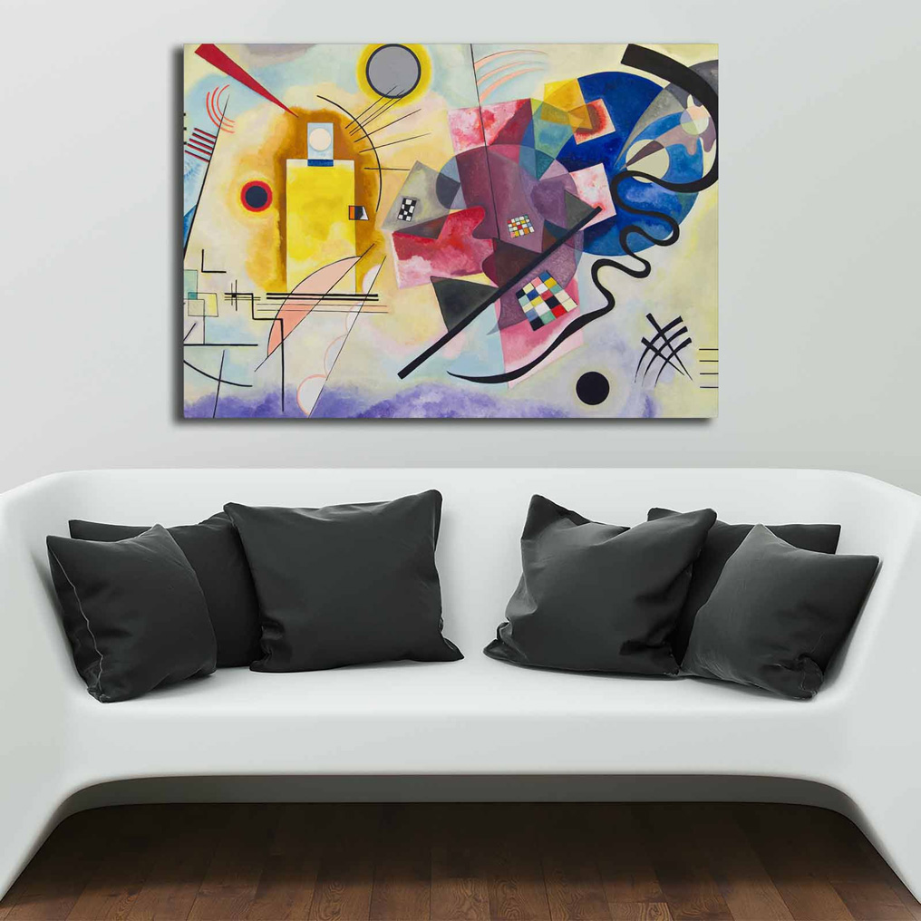 Canvas painting on frame digital printing 028 Kandinsky 70x100 cm 677VSL1163