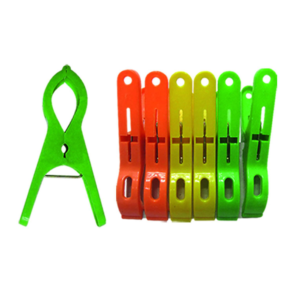 Large plastic pegs 11 cm Homie 101168 6 pcs