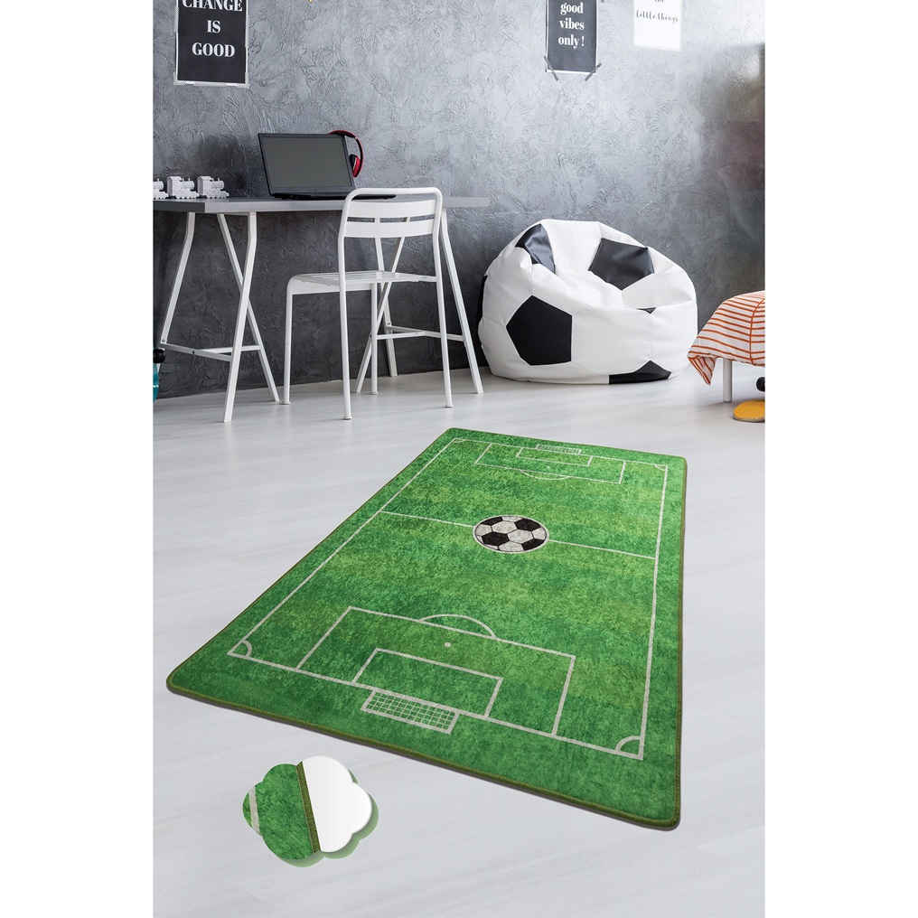 Carpet Football  100% Velvet fabric 140x190 cm