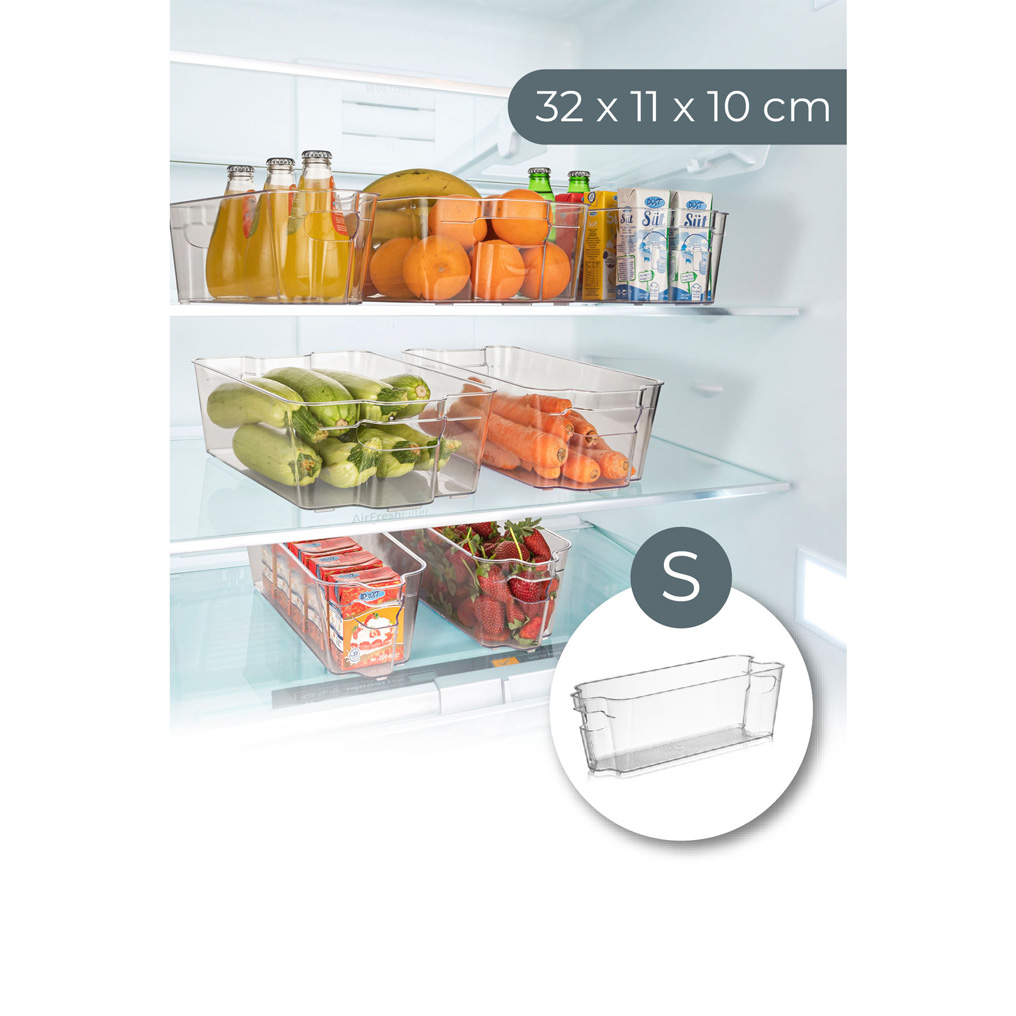 Οργανωτής ψυγείου Διάφανο Πλαστικό 32x11x10 εκ. 964FRM3406