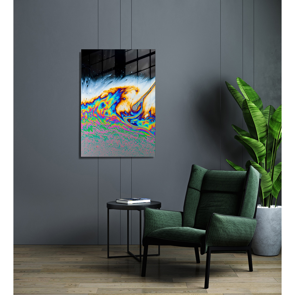 Decorative Tempered Glass Painting 1453