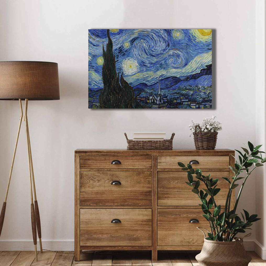 Canvas painting on frame digital printing 074 Van Gogh 978VNC1174