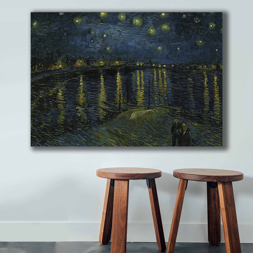 Canvas painting on frame digital printing 026 Van Gogh 70x100 cm 978VNC1203