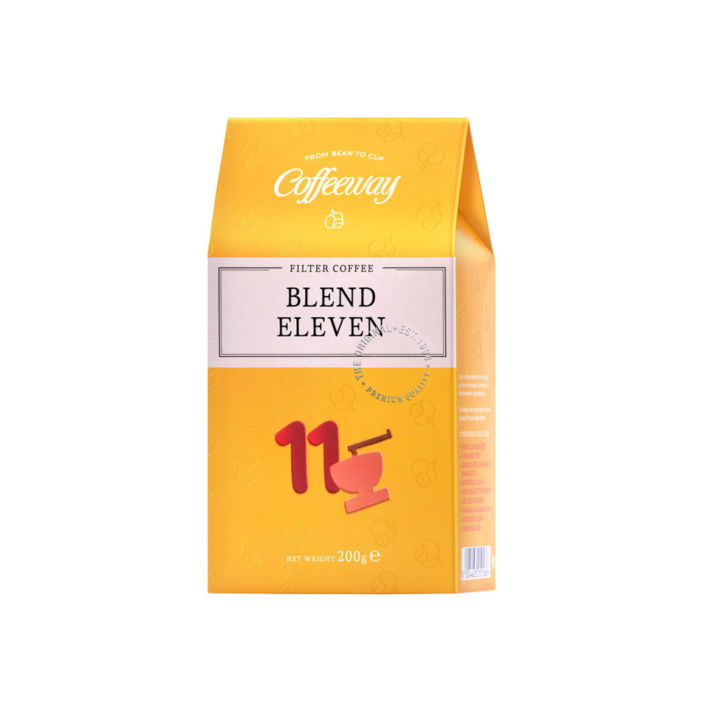 Καφές φίλτρου Coffeeway συσκευασμένος Blend Eleven 200 γρ.