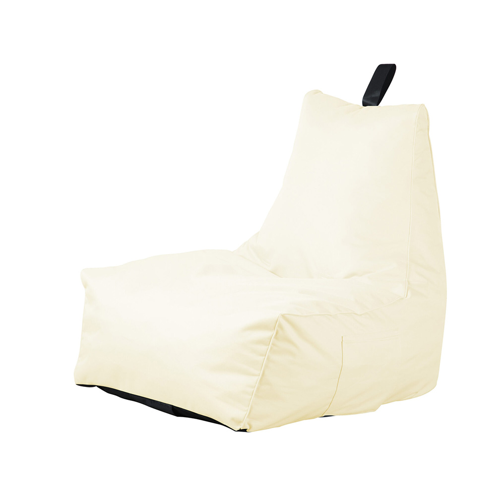 Bean bag indoor/outdoor naylon Off white 81x88x59 cm