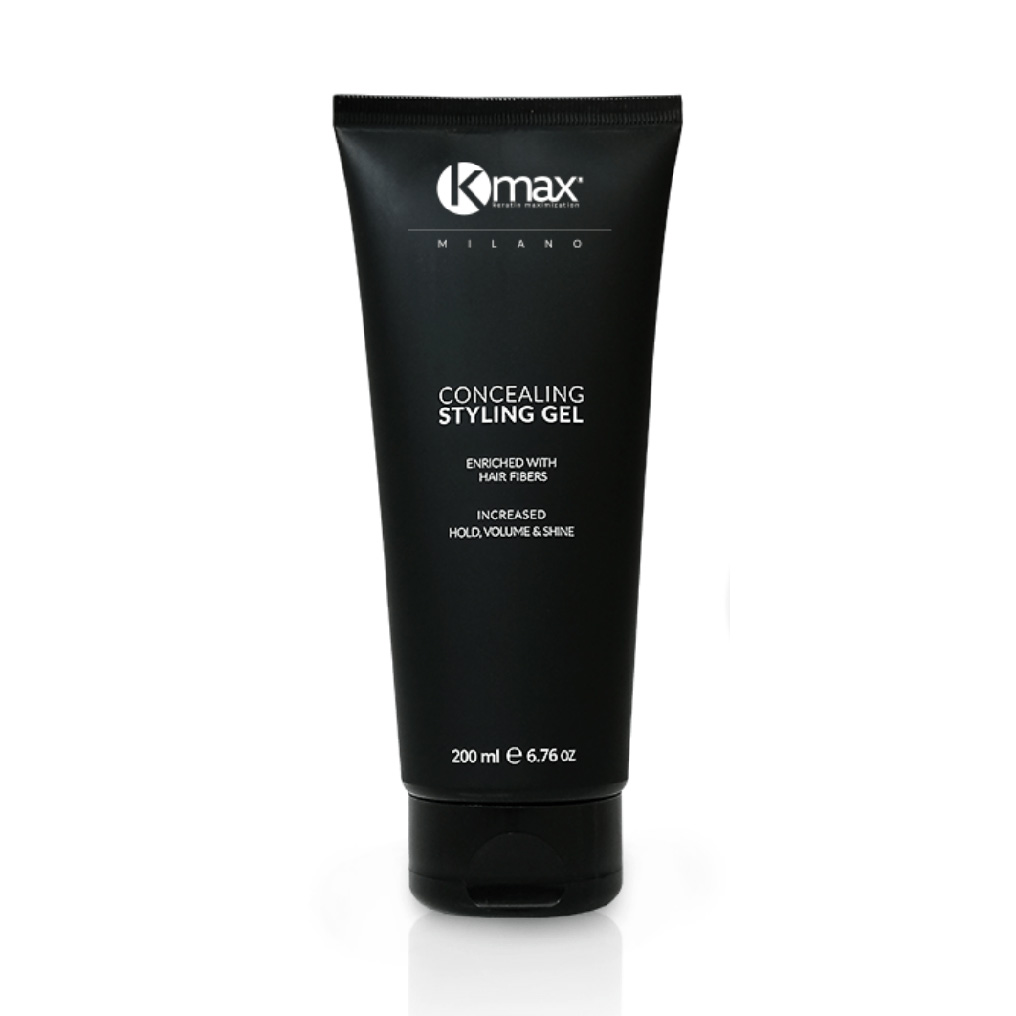 Kmax styling gel μαύρο 200 ml