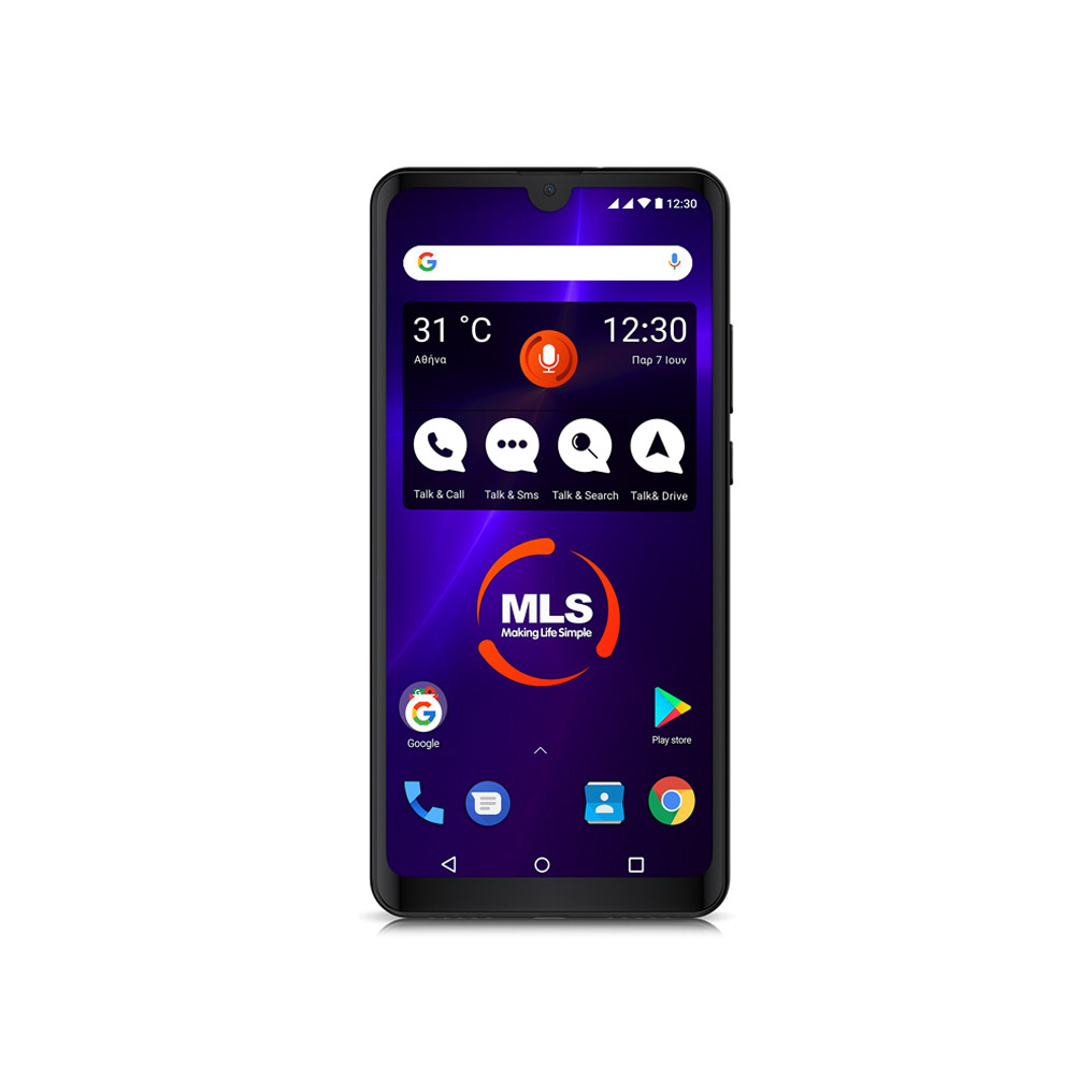 Smartphone MLS Pop 4G black iQL626