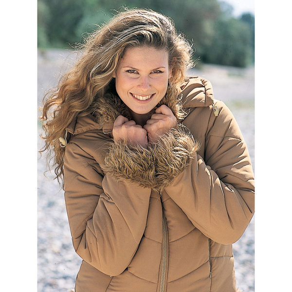 *Εκθεσιακό* Κοντό μπουφάν καφέ 