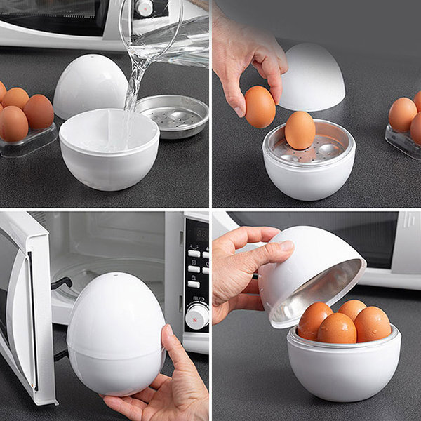 InnovaGoods Βραστήρας αυγών για το φούρνο μικροκυμάτων 