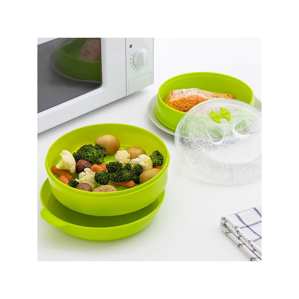Microwave double steamer 22 cm.. 