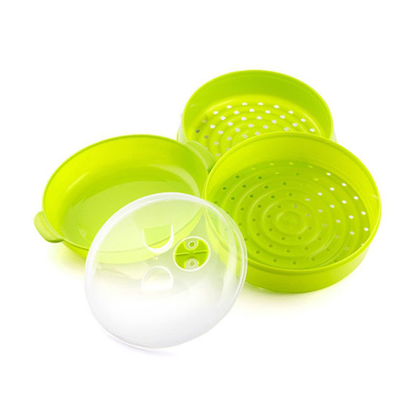 Microwave double steamer 22 cm.. 