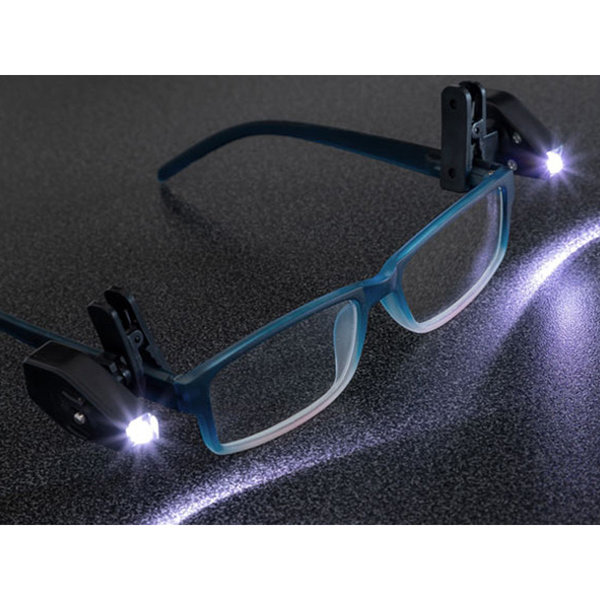 LED Eyeglasses clip (2 pcs) 