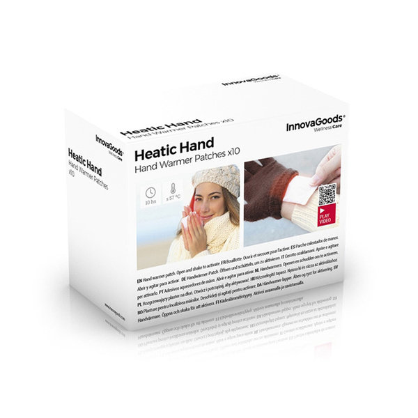 Hand warming patches Pack of 10 