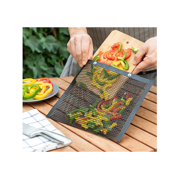 Mesh bags for barbecue InnovaGoods 2 pcs 