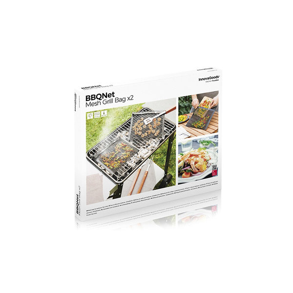 Mesh bags for barbecue InnovaGoods 2 pcs 