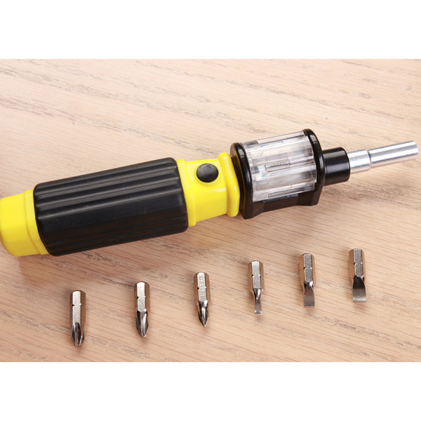 Quick-Bit 6 in 1 screwdriver 