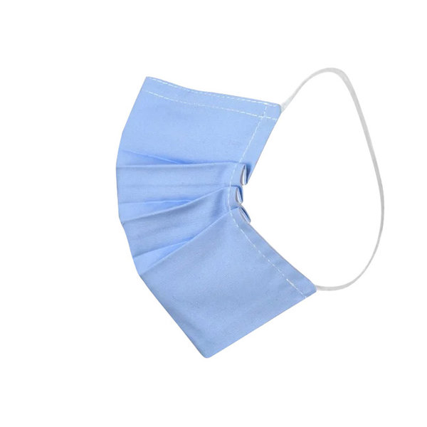Προστατευτικό κάλυμμα προσώπου με έλασμα Γαλάζιο 