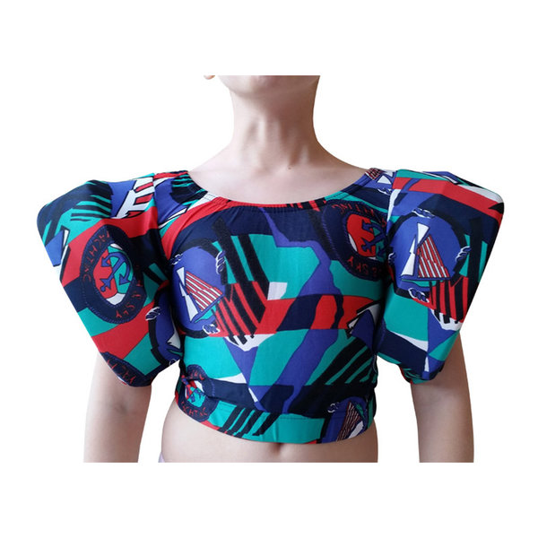 Μαγιό Swim Eezy μπλουζάκι πολύχρωμο 