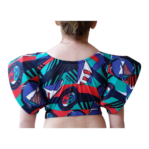 Μαγιό Swim Eezy μπλουζάκι πολύχρωμο 