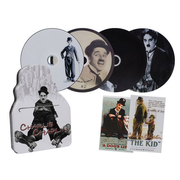 Charlie Chaplin DVD Metal box 