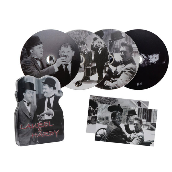 Laurel & Hardy DVD Metal box 