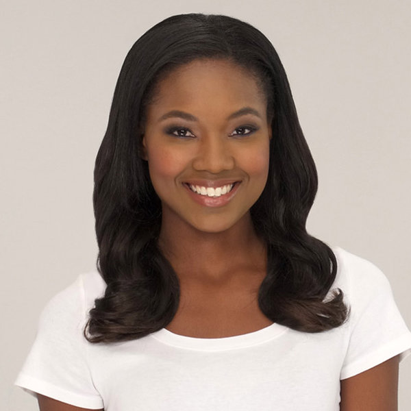 Secret Extensions μαλλιών μαύρο 23 εκ. 